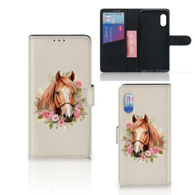 Telefoonhoesje | Met pasjeshouder | voor Samsung Xcover Pro Paard