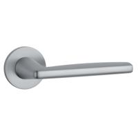 Aprile Massieve Deurkruk Luna Mat Chroom Op Rond Rozet - thumbnail