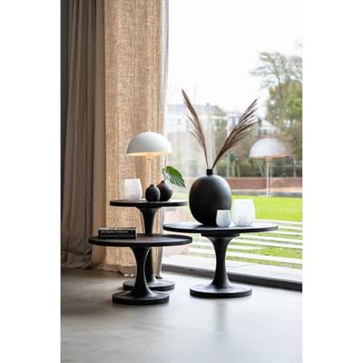 Light & Living - Bijzettafel BICABA - Ø50x55cm - Zwart