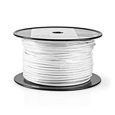 Coaxkabel | RG59U | 100 m | Rol | Wit Coaxkabel | RG59U | 100 m | Rol | Wit