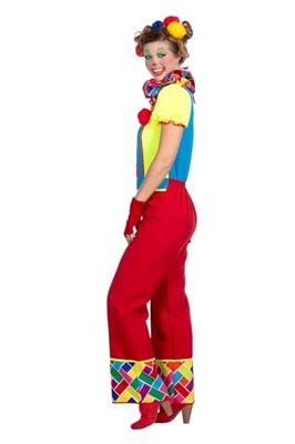 Clownskostuum Retro Dames Twirly