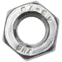 SWG Hox 3221019 Moer M10 DIN 934 RVS V2A Verzinkt 100 stuk(s) - thumbnail