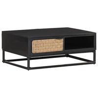 VidaXL Salontafel 90x60x35 cm massief mangohout - thumbnail