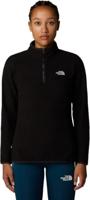 The North Face 100 Glacier 1/4 Zip Fleece Dames TNF Black/NPF XL - thumbnail
