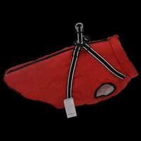 VidaXL Hondenjas met harnas waterdicht reflecterend rood l44 - thumbnail
