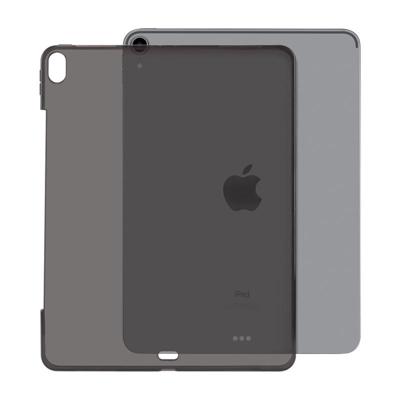 Schokbestendige TPU-beschermhoes voor iPad Pro 12 9 inch (2018) (transparant zwart) Schokbestendige TPU-beschermhoes voor iPad Pro 12 9 inch (2018) (transparant zwart)