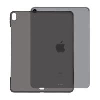 Schokbestendige TPU-beschermhoes voor iPad Pro 12 9 inch (2018) (transparant zwart) - thumbnail