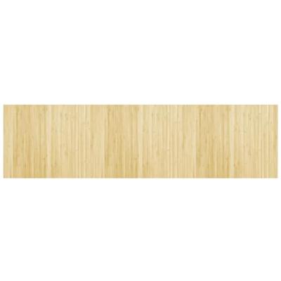 Vloerkleed rechthoekig 80x300 cm bamboe lichtnaturel Vloerkleed rechthoekig 80x300 cm bamboe lichtnaturel