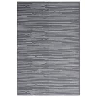 VidaXL Buitenkleed arakil 140x200 cm polypropeen antracietkleurig - thumbnail