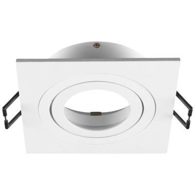 SLV InbouwringNew Tria 75 vierkant wit - zonder fitting - 1007349