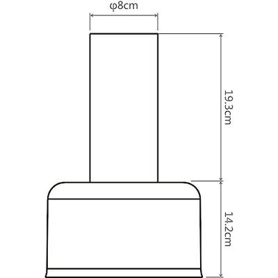 TOOLCRAFT RST-280HT2 Soldeer zuigmond Grootte soldeerpunt 8 mm Lengte soldeerpunt: 36.5 mm Inhoud: 1 stuk(s)