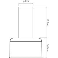 TOOLCRAFT RST-280HT2 Soldeer zuigmond Grootte soldeerpunt 8 mm Lengte soldeerpunt: 36.5 mm Inhoud: 1 stuk(s) - thumbnail