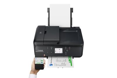 Canon Pixma TR 7650 Multifunctionele printer Inkjet Kleur A4 Printen, scannen, kopiëren, faxen ADF, Duplex, WiFi