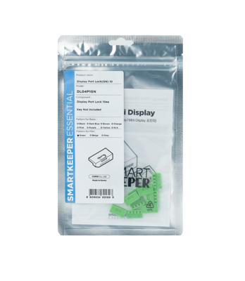 Smartkeeper DL04P1GN DisplayPort-slot Set van 10 stuks Groen Smartkeeper DL04P1GN DisplayPort-slot Set van 10 stuks Groen