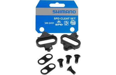 Shimano stel spd plaatjes sh51 single
