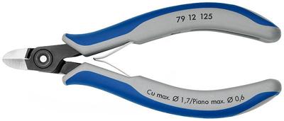 Knipex 79 12 125 Zijkniptang Elektronica en fijnmechanica Met facet 125 mm Knipex 79 12 125 Zijkniptang Elektronica en fijnmechanica Met facet 125 mm