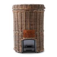 Rivièra Maison Prullenbak 'Rustic Rattan Classic' Rattan, kleur Bruin - thumbnail