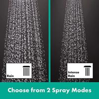 Badrandmengkraan HansGrohe Vernis Shape 2-Gats met Stopkraan en Vernis Blend Handdouche Vario Chroom - thumbnail