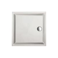 Plieger Liberty douchebak vierkant 100x100x4cm wit 11002030938101 - thumbnail