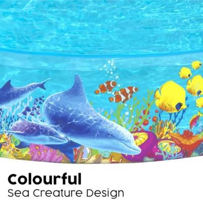 Bestway Stijve Kinderzwembad PVC Marina 244x46 cm +3 Jaar Tuin 55031 - thumbnail