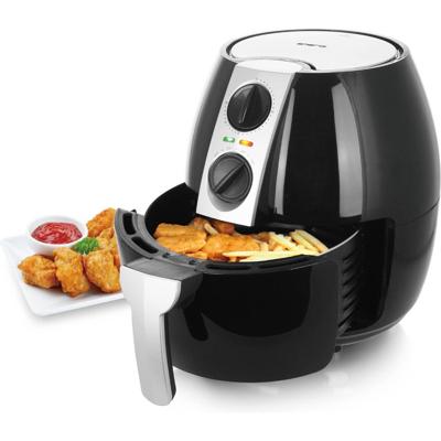 Emerio af-116073 smart fryer 4.5l 1500w zwart/zilver