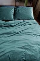 At Home by Beddinghouse At Home by BeddingHouse Tender Dekbedovertrek - Blauwgroen 240x200/220 - thumbnail