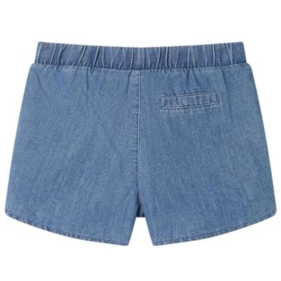 Kindershorts 116 denimblauw