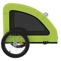 Hondenfietstrailer oxford stof en ijzer groen - thumbnail