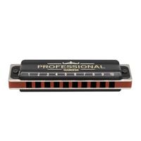 Cascha HH 1610 Professional Blues Harmonica Set (DE/EN/FR/ES) met lesboek - thumbnail