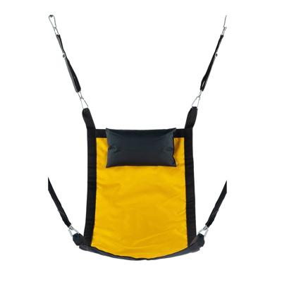 Rectangular canvas sling - 4 points - Full set - Yellow
