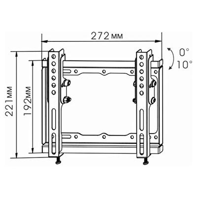 TV houder TM Electron 20 kg 17"-42" TV houder TM Electron 20 kg 17"-42"