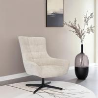 Livingfurn Draaifauteuil 'Naomi' kleur Toffee - thumbnail