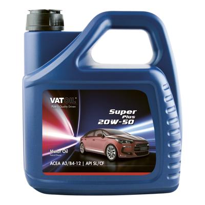 VatOil motorolie Super Plus 20W 50 4 liter (50380) VatOil motorolie Super Plus 20W 50 4 liter (50380)