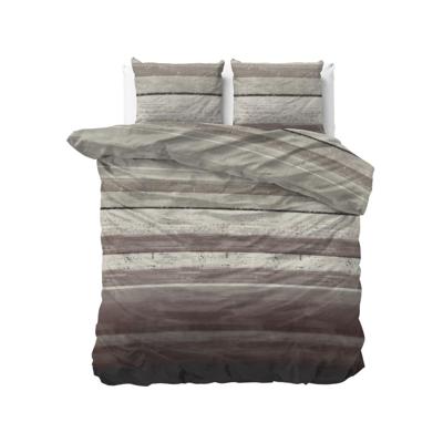 Sleeptime Flanel Marcus Taupe 200 x 200/220 cm