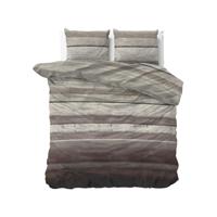 Sleeptime Flanel Marcus Taupe 200 x 200/220 cm - thumbnail