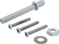 Hoppe bevestigingsset met profielstift - voor wisselgarnituren knop/kruk - >53-58< - thumbnail