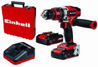 Einhell Power X-Change TE-CD 18/48 Li-i (2x2,0Ah) Accu-klopboor/schroefmachine 2 snelheden Incl. lader, Incl. 2 accus - thumbnail