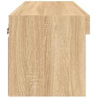 Tv-meubel met LED-verlichting 60x30x30 cm sonoma eikenkleurig - thumbnail