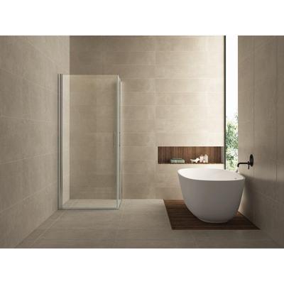 Douchecabine Wiesbaden dubbele swingdeur 90x90cm 8mm NANO coating