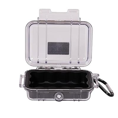 Peli Micro 1010 koffer transparant/zwart