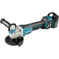 Makita DGA519RTJ Accu Haakse Slijper 125mm X-Lock 18V 5.0Ah accu´s - thumbnail