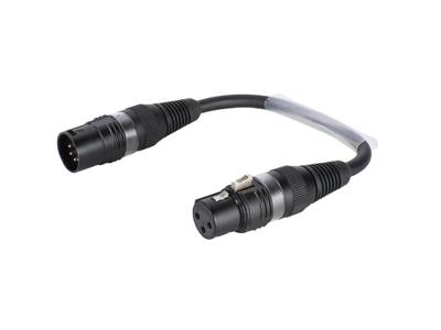 SOMMER CABLE Adapter Cable 3-pin XLR(F)/5-pin XLR(M)0.15m