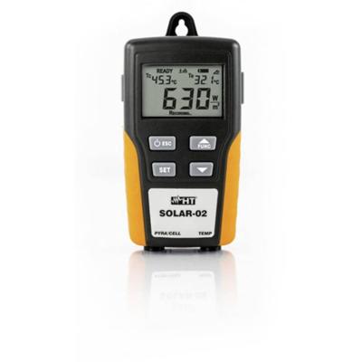 HT Instruments 1006720 SOLAR-02 Multidatalogger Te meten grootheid Temperatuur, Instralend vermogen -20 tot 99.9 °C