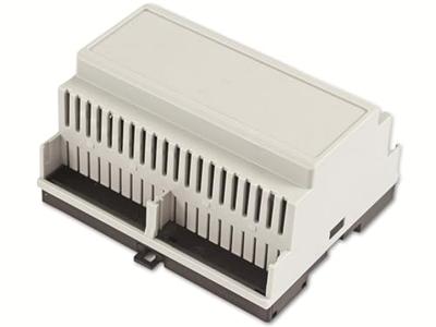 Hammond Electronics DIN-rail-behuizing 90 x 105 x 58 Polycarbonaat Lichtgrijs 1 stuk(s)