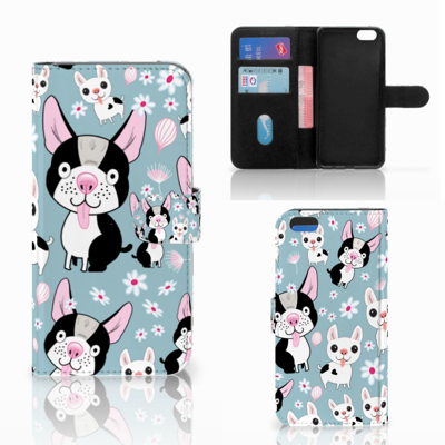 Apple iPhone 7 Plus | 8 Plus | Telefoonhoesje | Met pasjeshouder | Hondjes Apple iPhone 7 Plus | 8 Plus | Telefoonhoesje | Met pasjeshouder | Hondjes