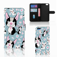 Apple iPhone 7 Plus | 8 Plus | Telefoonhoesje | Met pasjeshouder | Hondjes - thumbnail