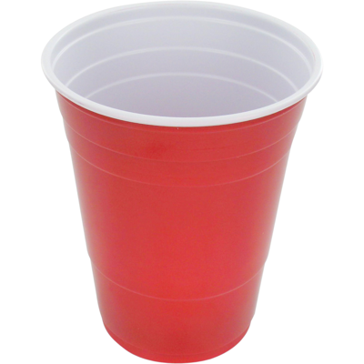 Depa | Partycup | PS | 400ml | 16oz | 120mm | rood | 120 stuks