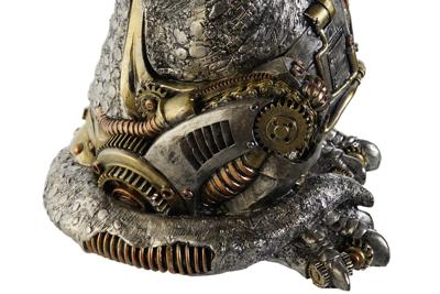 Bijzettafel Home ESPRIT Grijs Multicolour Hars 36 x 33 x 51 cm