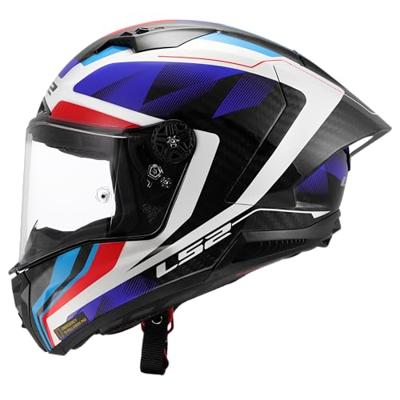 LS2 Helmet ff805 thunder gp raute xl blue/red - thumbnail
