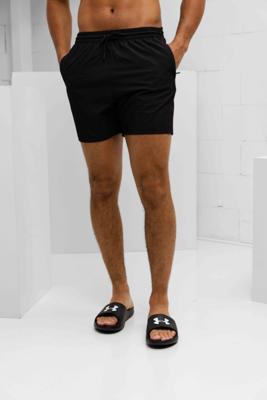 Pure Path Tonal Logo Zwembroek Heren Zwart - Maat XS - Kleur: Zwart | Soccerfanshop